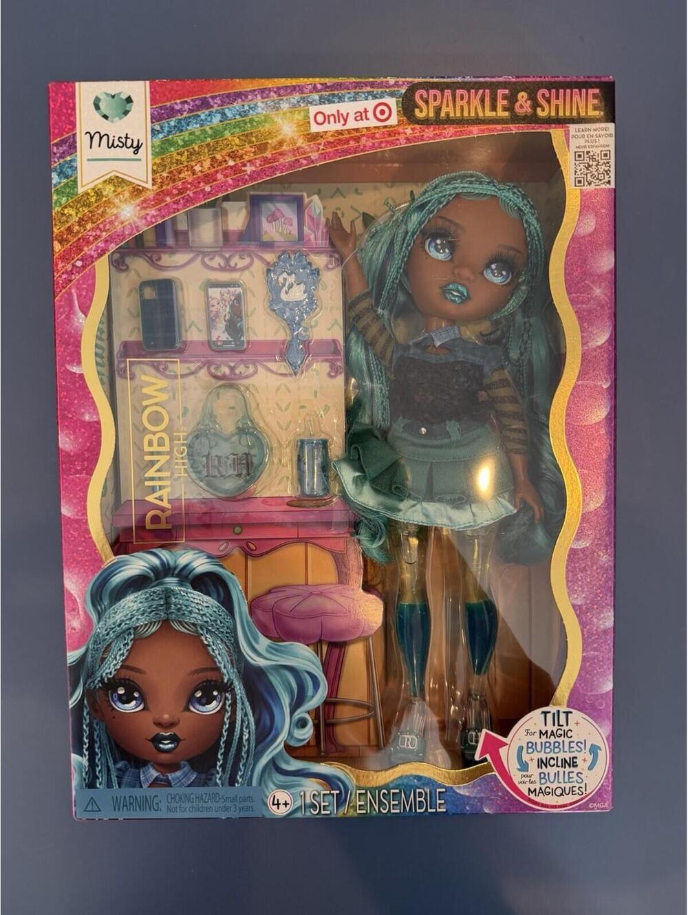 Rainbow High Doll Sparkle & Shine Misty 11” Target Exclusive New